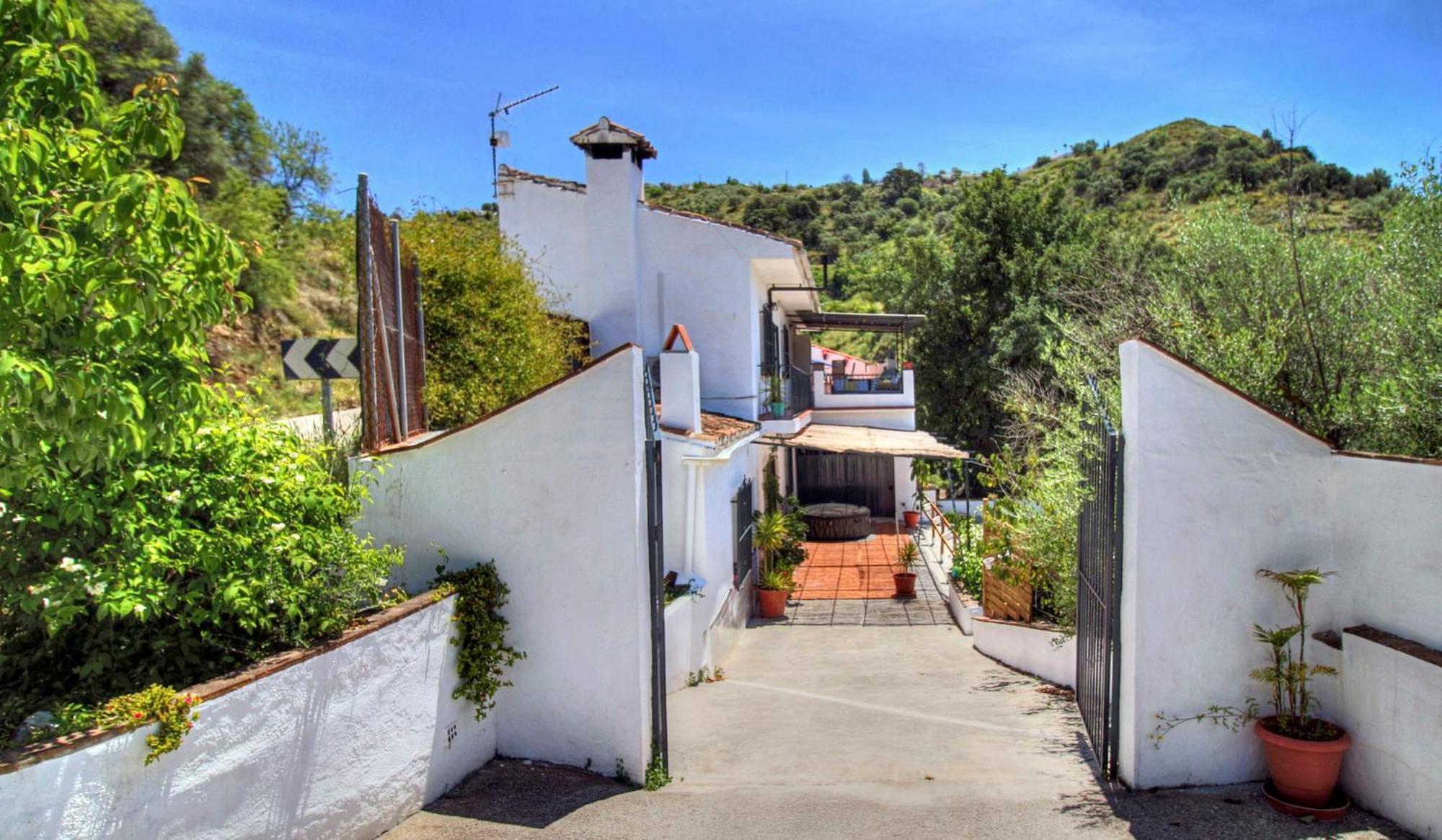 Finca El Almendro Árchez Kültér fotó